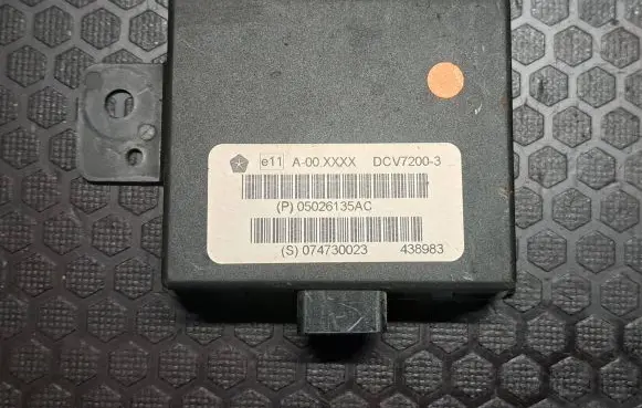 Dodge Nitro Alarm control unit/module 05026135AC 438983 074730023