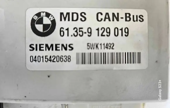 BMW 5 E60 E61 Sunroof control unit/module 61359129019 04015420638 5WK11492