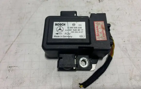 Mercedes-Benz S W220 ESP acceleration yaw rate sensor 0265005230 0015404517