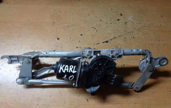 Opel Karl Front wiper linkage and motor 95143173