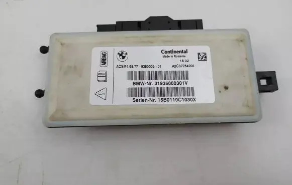 BMW 5 F10 F11 Airbag control unit/module 31935000301V 15B0110C1030X 9350003