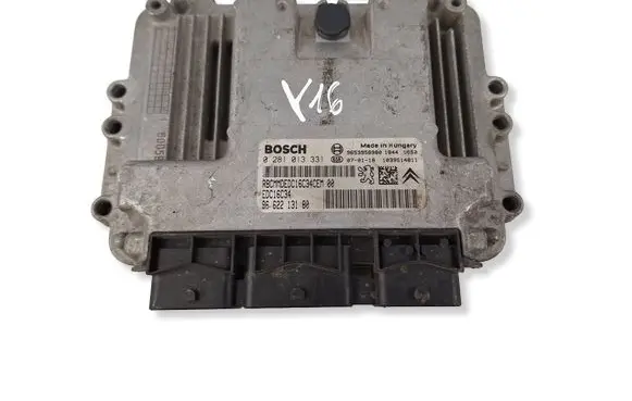 Peugeot 307 Engine control unit/module 9662213180 0281013331 9653958980