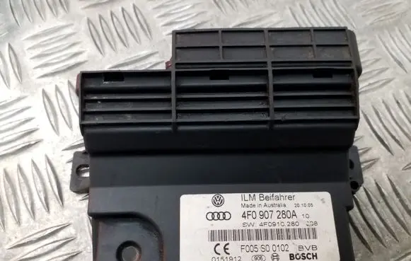 Audi A6 S6 C6 4F Power management control unit 4F0907280A