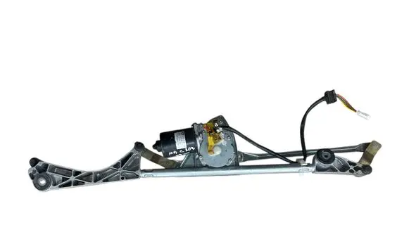 Front wiper linkage and motor