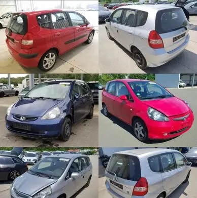 Honda Jazz Front door vent window glass four-door 