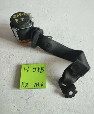 Opel Zafira A Rear seatbelt 24455398