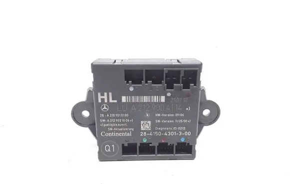 Mercedes-Benz C W204 Door control unit/module A2129004114 A2189010100 A2129021006