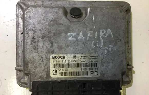 Opel Zafira A Engine control unit/module 0281010268