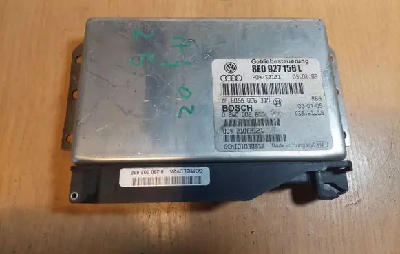 Audi A4 S4 B6 8E 8H Gearbox control unit/module 8E0927156L 0260002810 6058006319