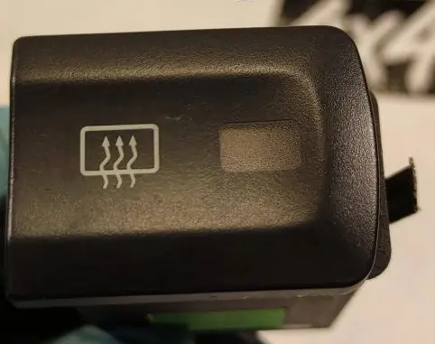 Audi A3 S3 8L Windscreen/window heater switch 8L0941503A