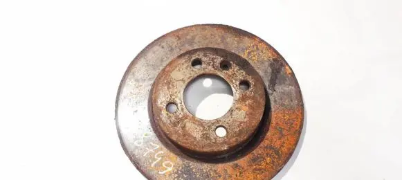 Volkswagen PASSAT B4 Front brake disc neventiliuojamas
