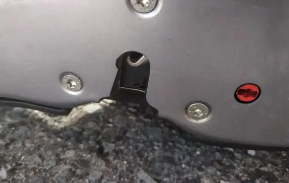 Peugeot 607 Rear door lock