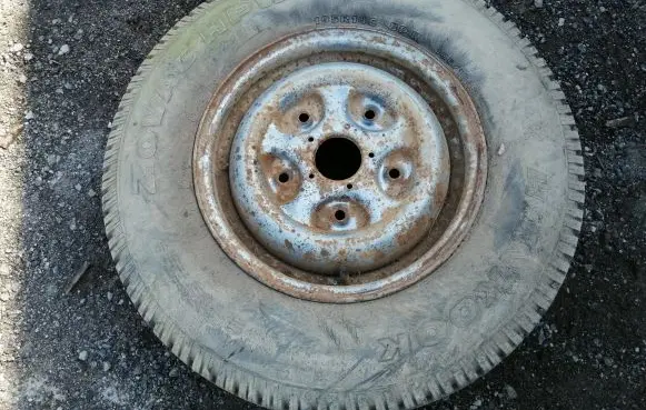 Ford Transit R14 spare wheel 