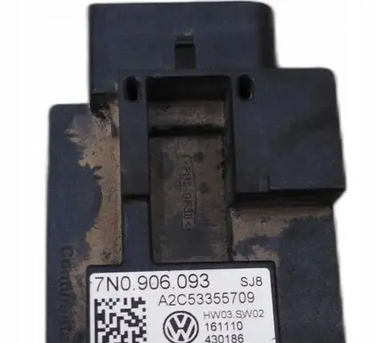 Volkswagen Sharan Fuel injection pump control unit/module 7N0906093