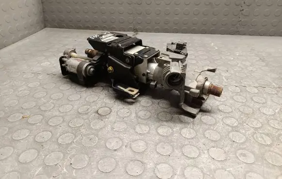 Steering wheel axle set