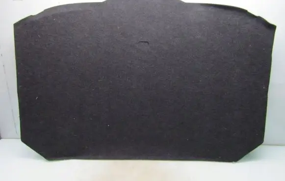 Nissan Qashqai J12 Rear floor carpet liner 849046UA0A