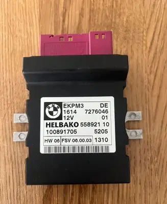 BMW 3 E92 E93 Fuel injection pump control unit/module 7276046 16147276046