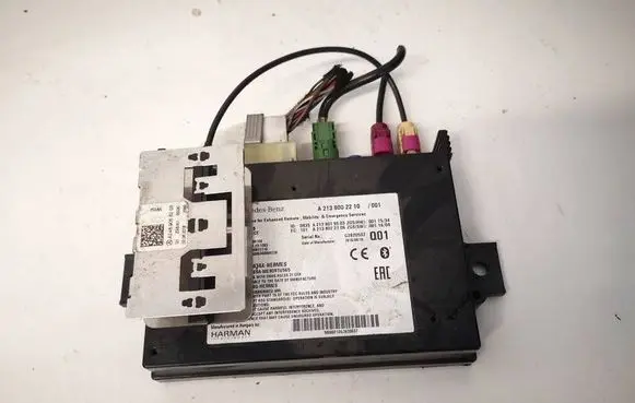 Mercedes-Benz A W176 Bluetooth control unit module A2139002210