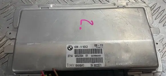 BMW 7 F01 F02 F03 F04 Air suspension control unit module (rear) 00404884F3 F01F02F03