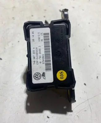 Skoda Octavia Mk2 (1Z) ESP acceleration yaw rate sensor 7H0907655A DC36K20Q1U 10170103663
