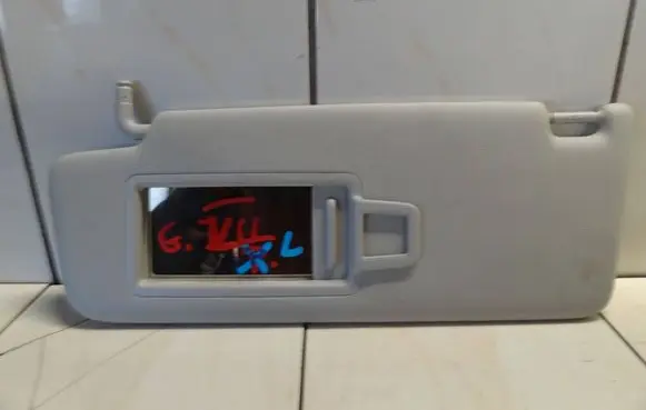 Volkswagen Golf VII Sun visor