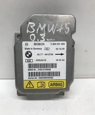 BMW X5 E53 Airbag control unit/module 0285001458 31691275500B