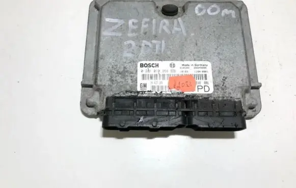 Opel Zafira A Engine control unit/module 0281010268 24417169