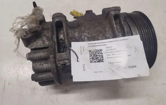 Citroen C4 I Air conditioning (A/C) compressor (pump) 9659875880 11248811762