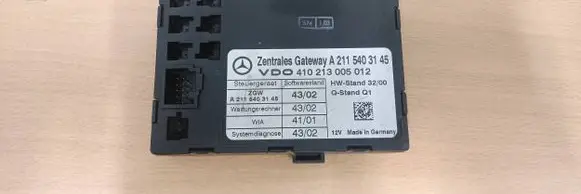 Mercedes-Benz E W211 Gateway control module A2115403145 410213005012