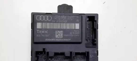 Audi A6 S6 C6 4F Door control unit/module 4F0959792F 4F0910792F 0033TFK0001