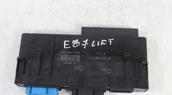 BMW 1 E81 E87 Voice control module 9247472