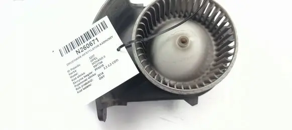 Opel Movano B Heater fan/blower 173830100