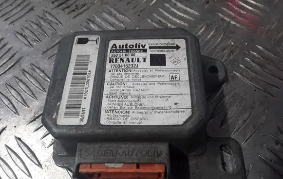 Renault Scenic I Airbag control unit/module 7700415232 550510000