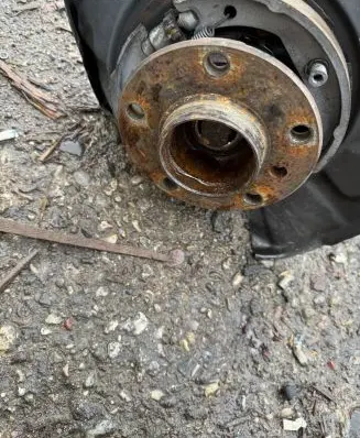 BMW 3 F30 F35 F31 Rear wheel hub 7597690 7597690AI04