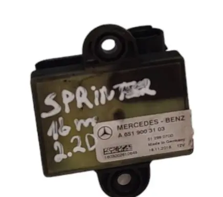 Mercedes-Benz Sprinter W906 Glow plug pre-heat relay A6519003103 1603002610649 51299070D