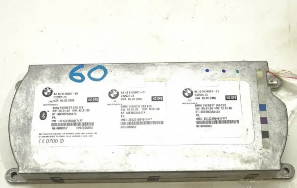 BMW 5 E60 E61 Other control units/modules 9116801