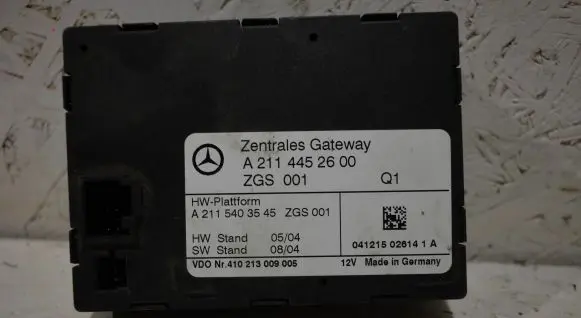 Mercedes-Benz E W211 Gateway control module A2114452600