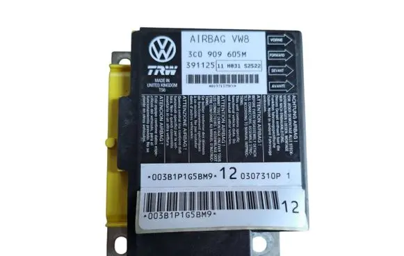 Volkswagen PASSAT B6 Airbag control unit/module 3C0909605M