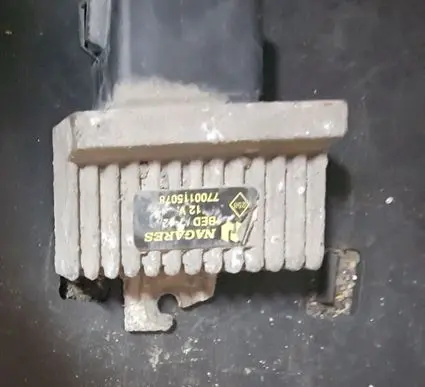 Renault Laguna II Glow plug pre-heat relay 7700115078