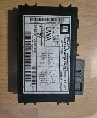 Opel Signum Bluetooth control unit module 497316088 13252891