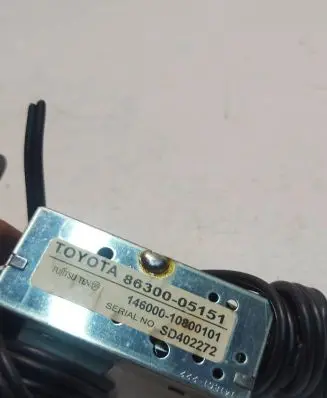 Toyota Avensis T250 Antenna control unit 8630005151 SD402272 14600010800101