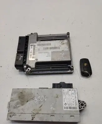 BMW 3 E90 E91 Engine ECU kit and lock set 7560955 7567475