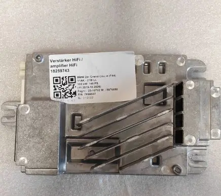 BMW 2 F44 Sound amplifier 65122622910