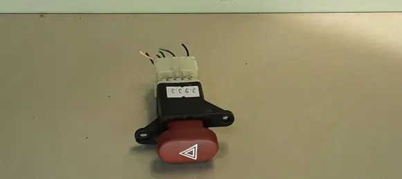 Renault Espace III Hazard light switch 8229553407