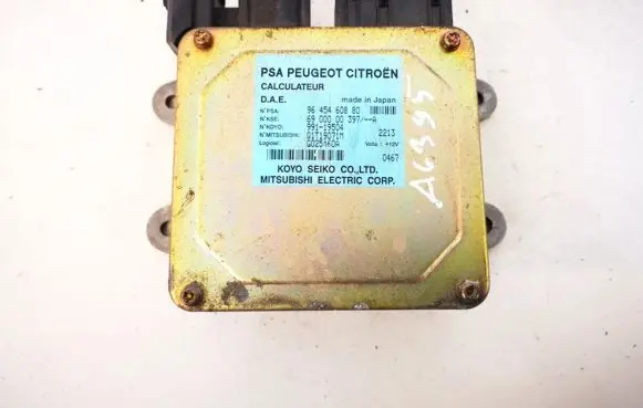 Citroen C3 Power steering control unit/module 9645460880 6900000397