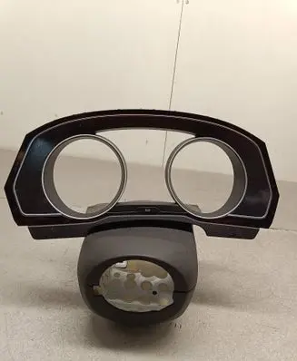 Steering wheel column trim
