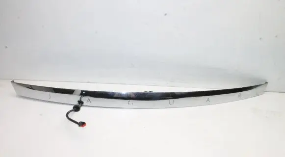 Jaguar XF X250 Trunk door license plate light bar 