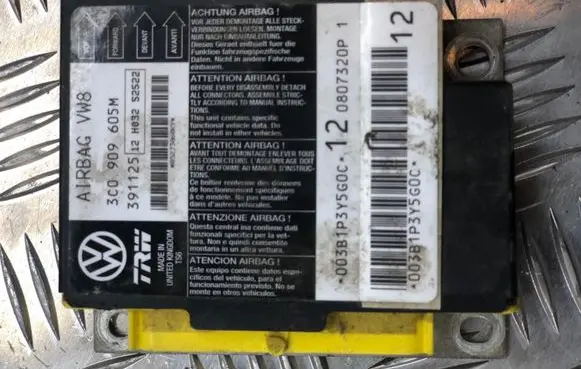 Volkswagen PASSAT B6 Airbag control unit/module 3C0909605M