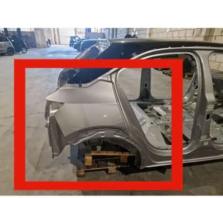 Opel Mokka B Rear quarter panel