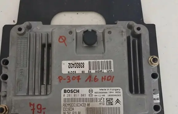 Peugeot 307 Engine control unit/module ECU